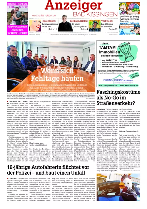 Anzeiger Bad Kissingen + Rhön-Grabfeld Cover