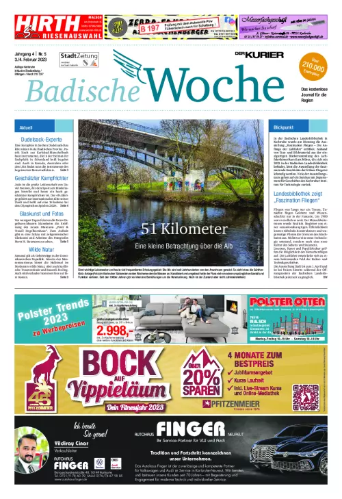 Badische Woche Cover