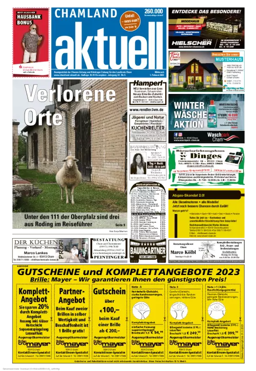 Chamland aktuell Cover