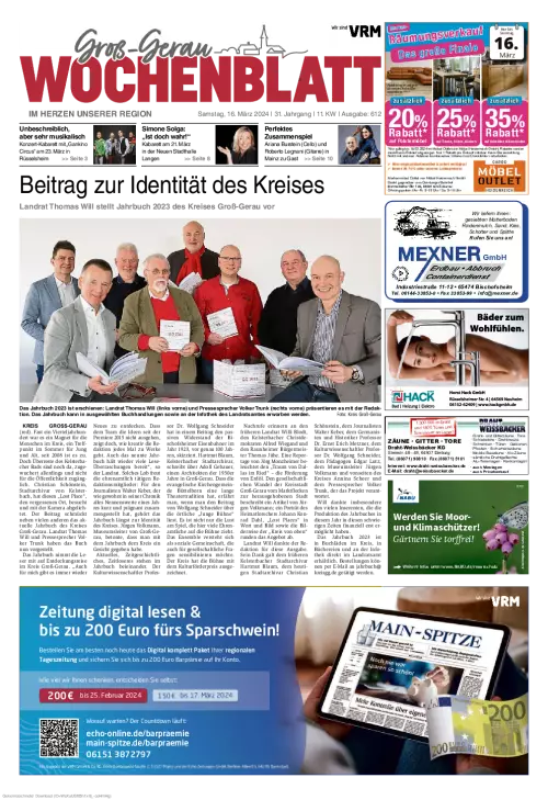 Groß-Gerau Wochenblatt Cover