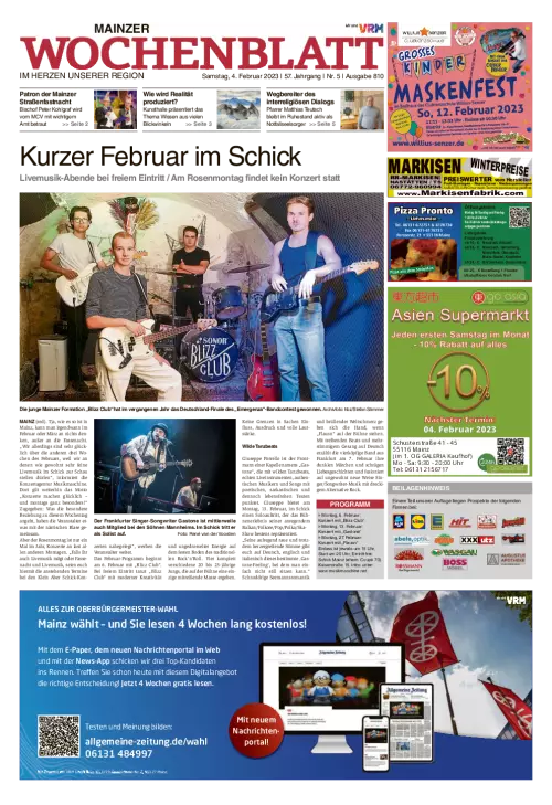 Mainzer Wochenblatt