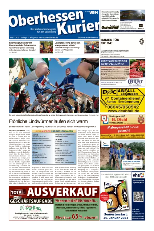 Oberhessen Kurier Cover