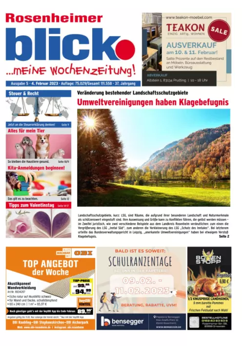 Rosenheimer blick Cover
