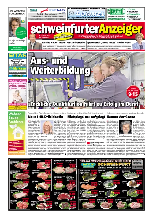 Schweinfurter Anzeiger Cover
