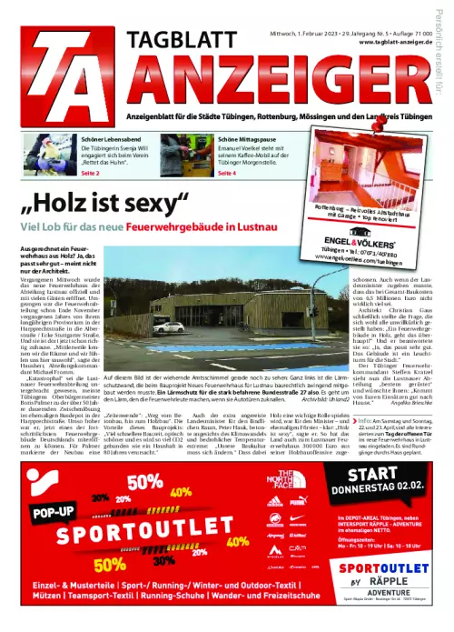 Tagblatt Anzeiger Cover