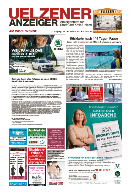 Uelzener Anzeiger Cover