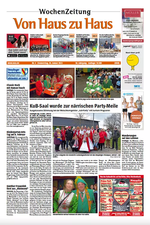 Von Haus zu Haus Cover