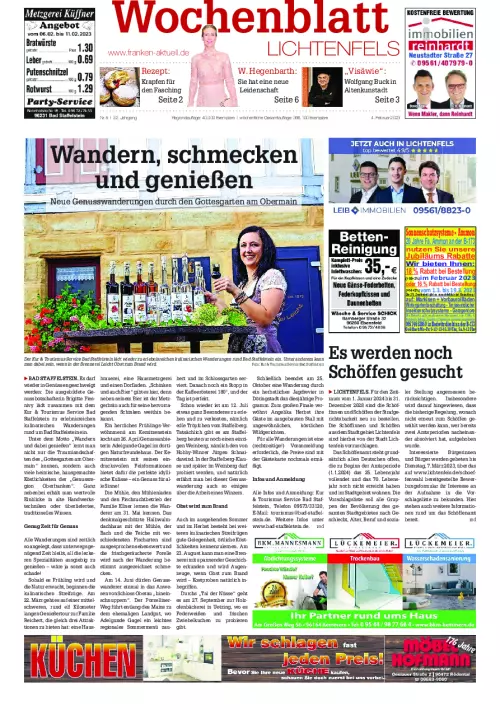 Wochenblatt Lichtenfels Cover
