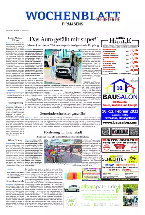 Wochenblatt Pirmasens Cover