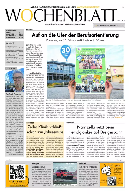 Wochenblatt Radolfzell Cover