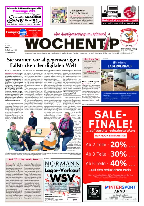 Wochentip Cover