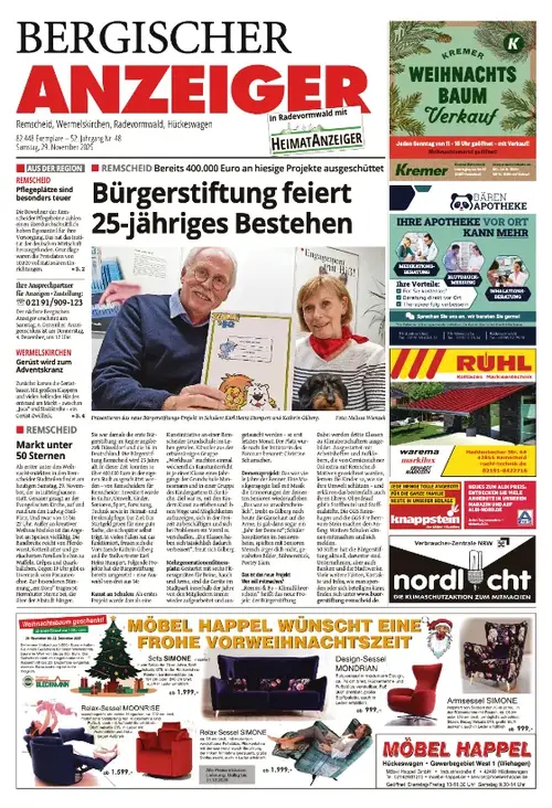 Bergischer Anzeiger Cover