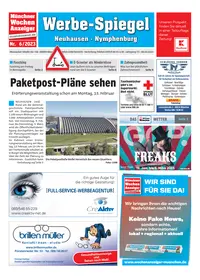 Wochenblatt - Werbe-Spiegel Aubing / Freiham Cover